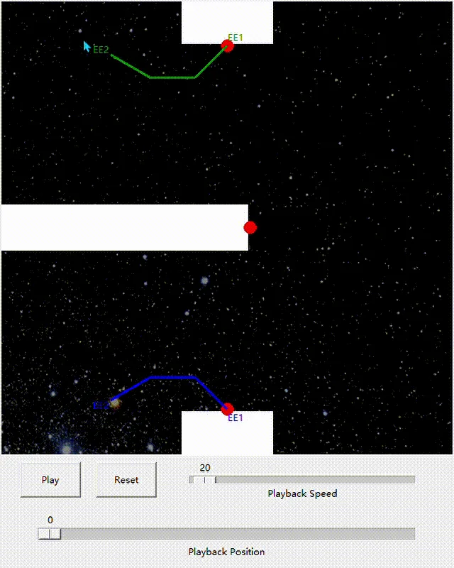 CANADARM Motion Planning